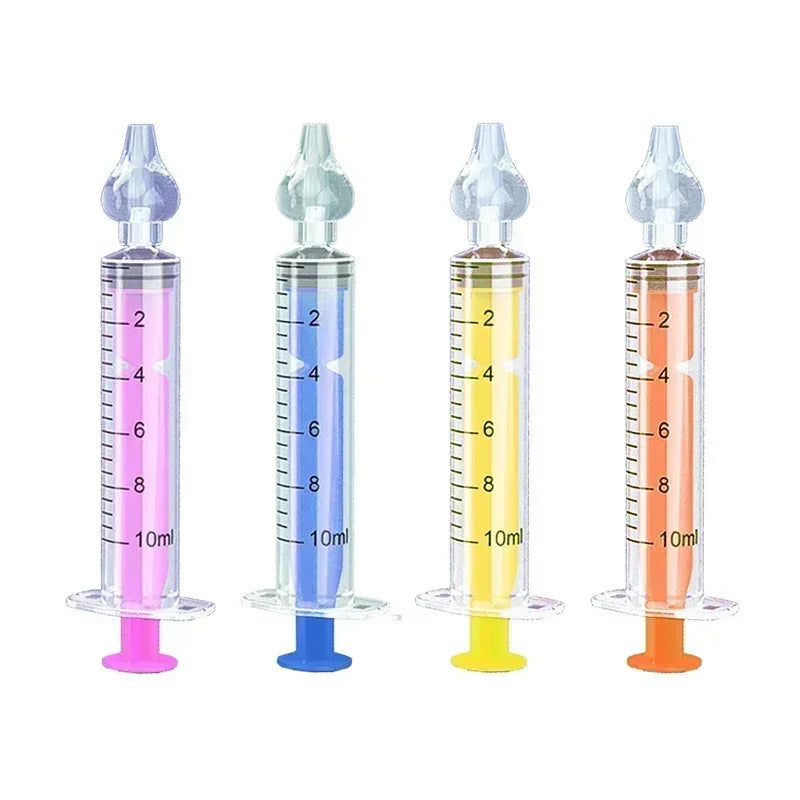 Reusable Baby Nasal Aspirator – Silicone Nose Cleaner for Kids