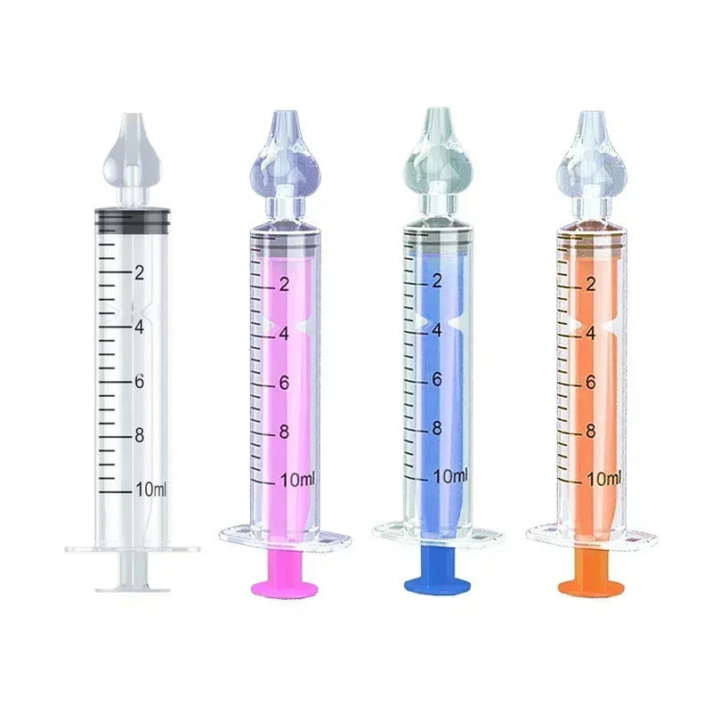 Reusable Baby Nasal Aspirator – Silicone Nose Cleaner for Kids