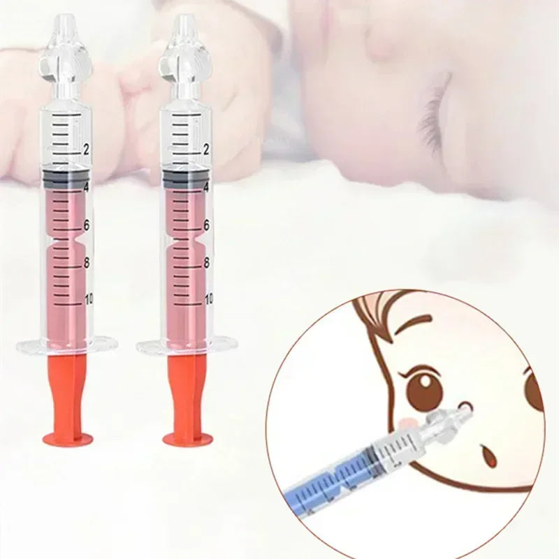 Reusable Baby Nasal Aspirator – Silicone Nose Cleaner for Kids
