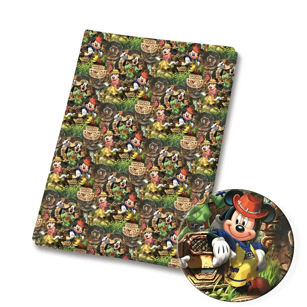 Disney Cartoon Cotton Fabric