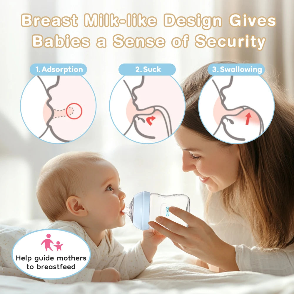 2025 Anti-Choke Baby Bottles