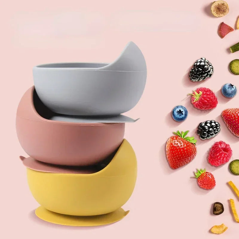 Food-Grade Silicone Baby Feeding Set