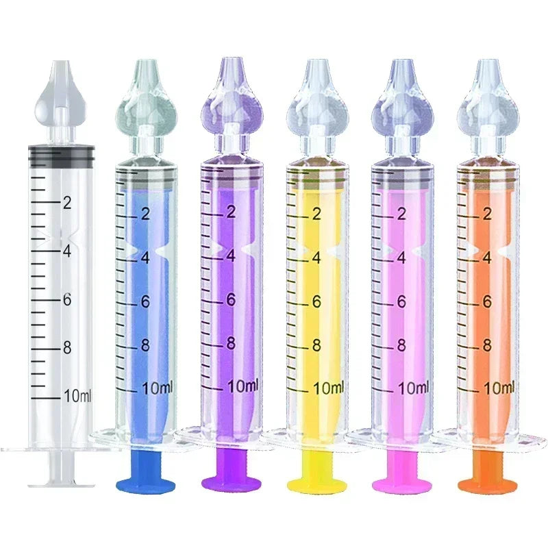 Reusable Baby Nasal Aspirator – Silicone Nose Cleaner for Kids