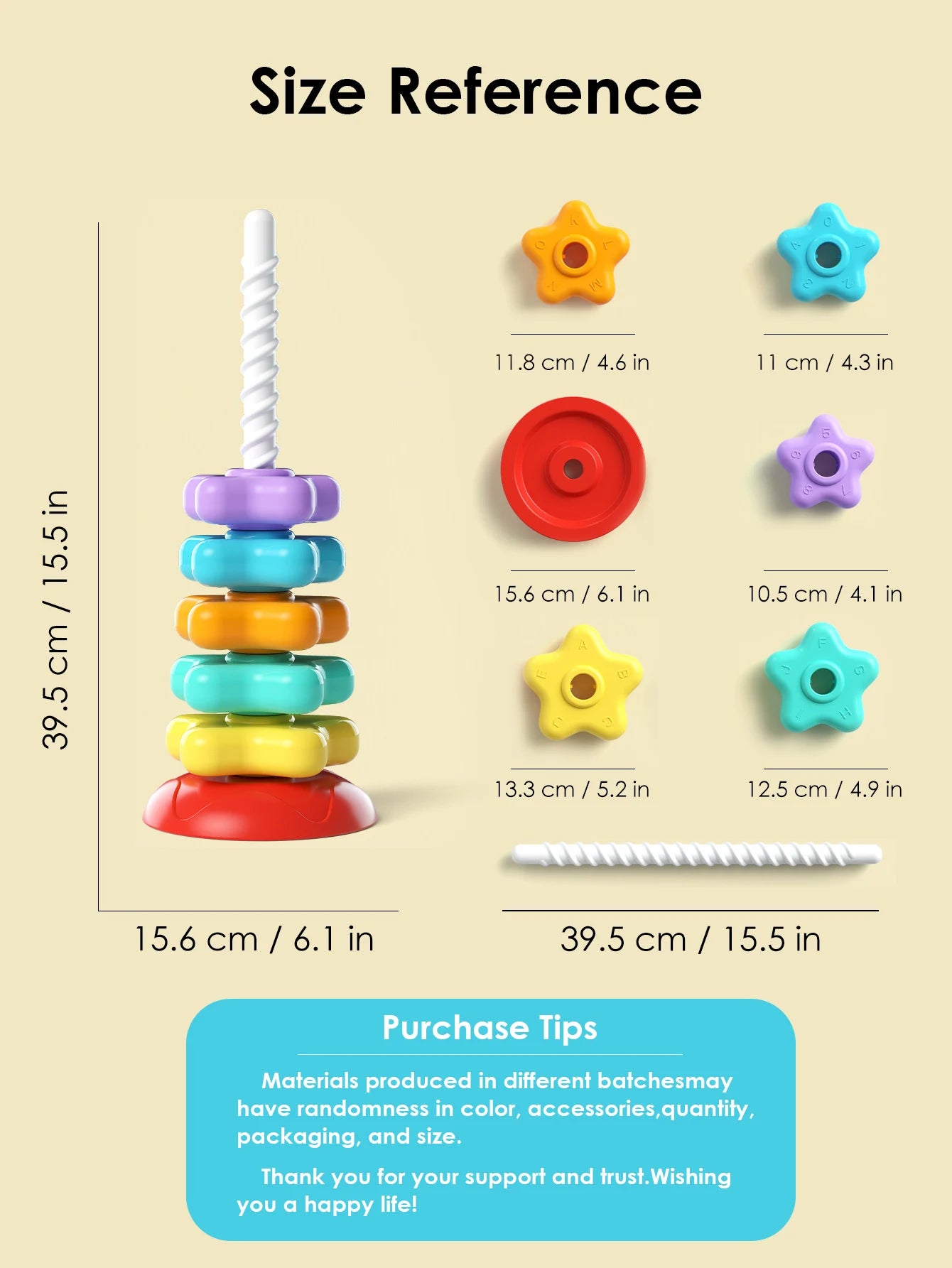 Montessori Baby Stacking Toy