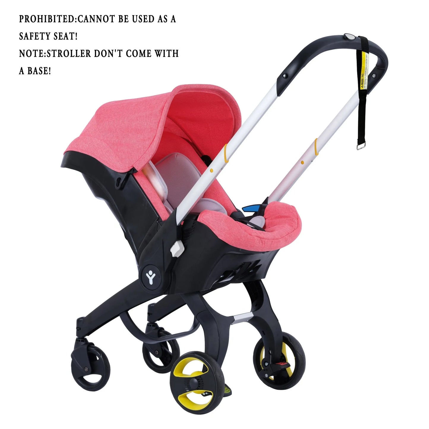 -Wheel Folding Baby Stroller with Adjustable Handle – Newborn Travel & Outdoor Use