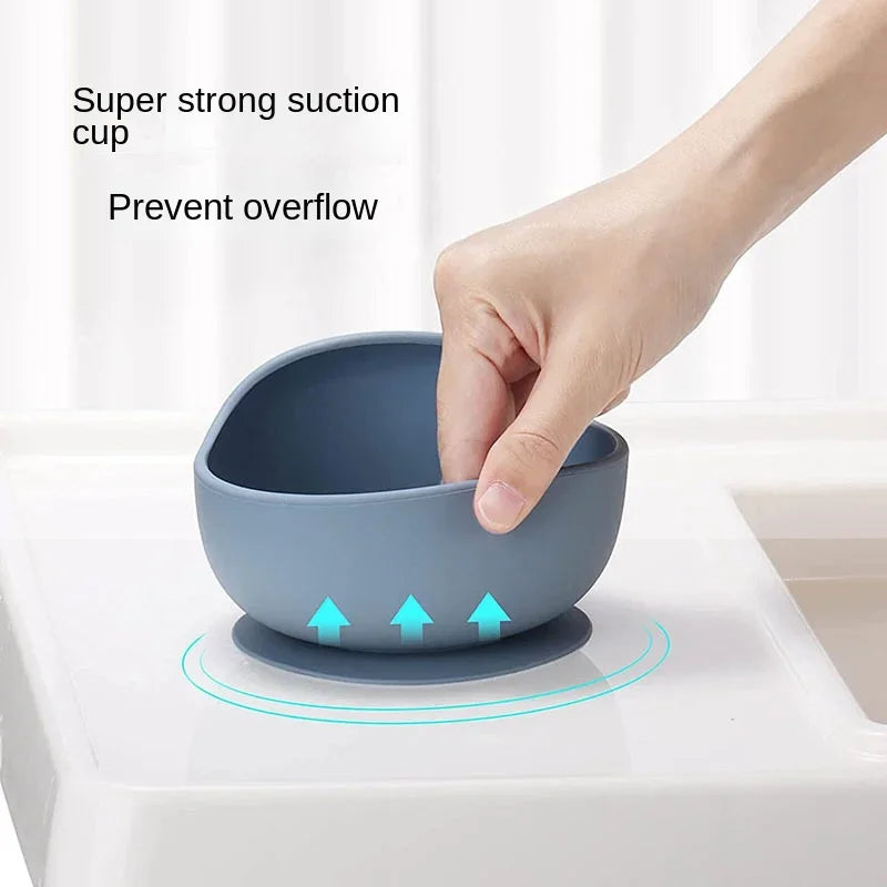 Food-Grade Silicone Baby Feeding Set