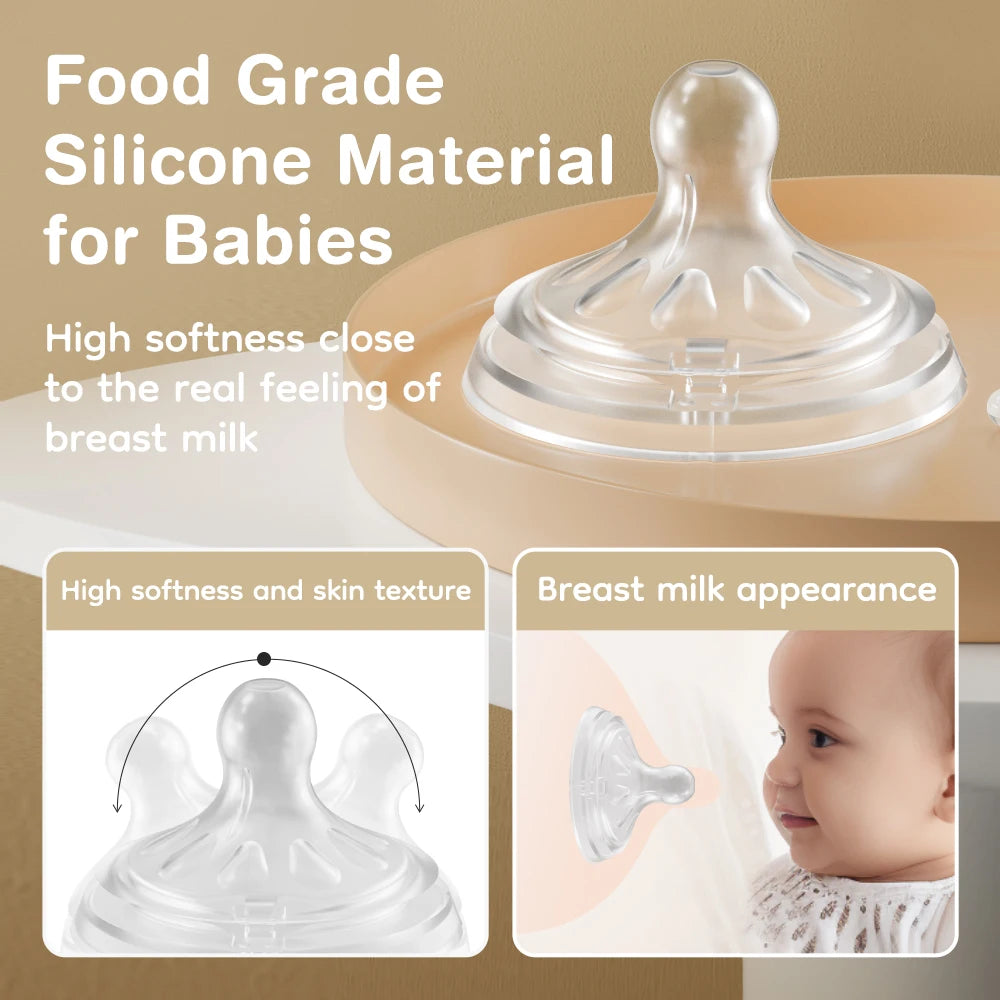 2025 Anti-Choke Baby Bottles