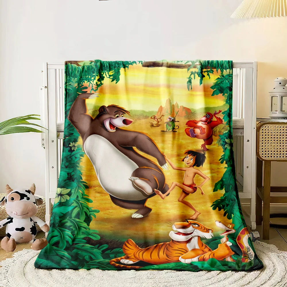 MINISO Jungle Book Flannel Blanket