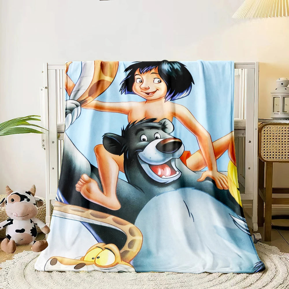MINISO Jungle Book Flannel Blanket