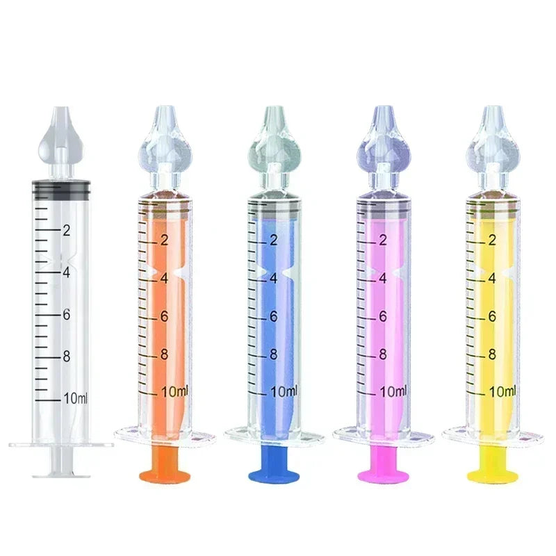 Reusable Baby Nasal Aspirator – Silicone Nose Cleaner for Kids