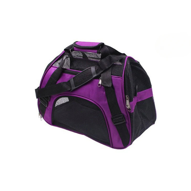 Portable Pet Carrier Bag – Breathable Travel Handbag for Small Dogs & Cats