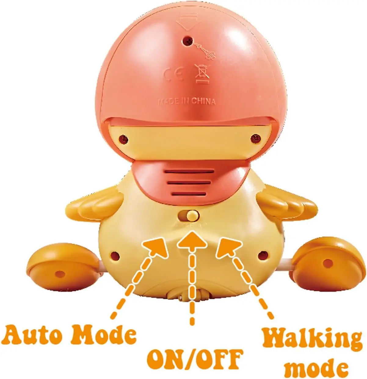 Baby Crawling Musical Duck Toy
