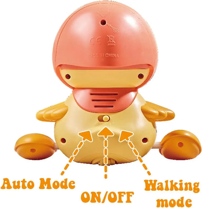 Baby Crawling Musical Duck Toy