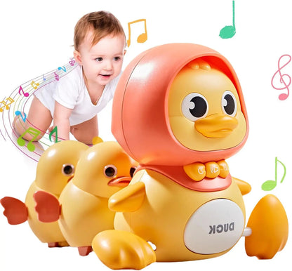 Baby Crawling Musical Duck Toy