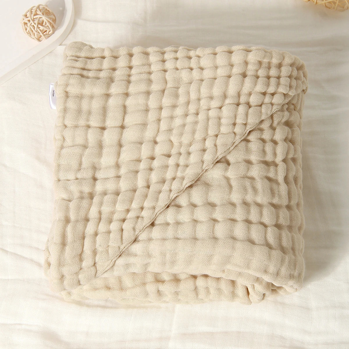 100% Muslin Cotton Baby Hooded Bath Towel