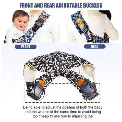 Adjustable Baby Carrier Sling – Portable Infant & Toddler Wrap