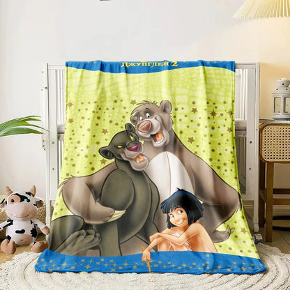 MINISO Jungle Book Flannel Blanket