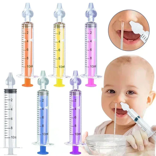 Reusable Baby Nasal Aspirator – Silicone Nose Cleaner for Kids