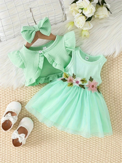 Newborn Baby Girl Summer Dress