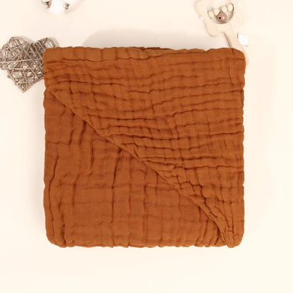 100% Muslin Cotton Baby Hooded Bath Towel