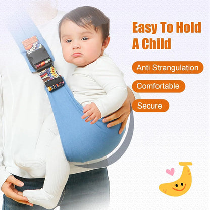 Adjustable Baby Carrier Sling – Portable Infant & Toddler Wrap