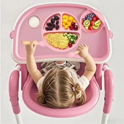 5-Piece Silicone Baby Feeding Set