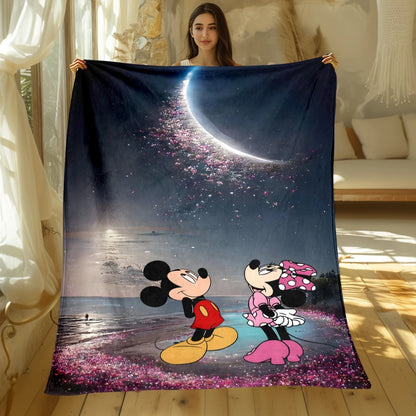 MINISO Mickey & Donald Duck Flannel Blanket