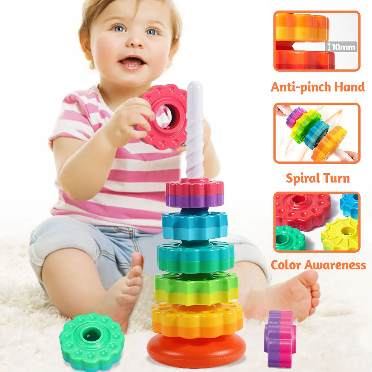 Montessori Baby Stacking Toy