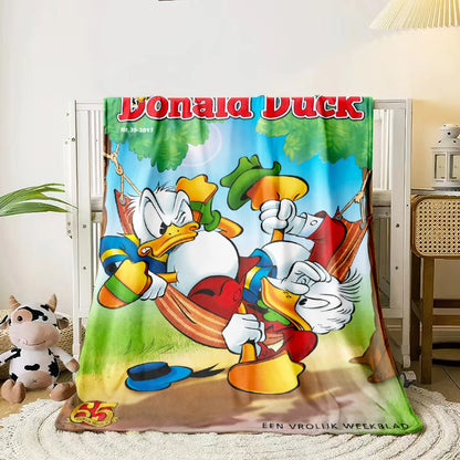 MINISO Mickey & Donald Duck Flannel Blanket