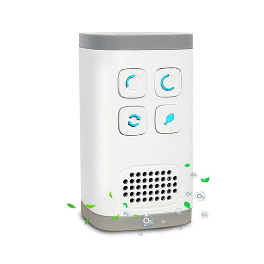 Mini Plug-in Air Purifier & Ozone Ionizer – Deodorizer for Home, Pets & Toilet
