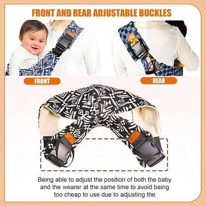 Adjustable Baby Carrier Sling – Portable Infant & Toddler Wrap