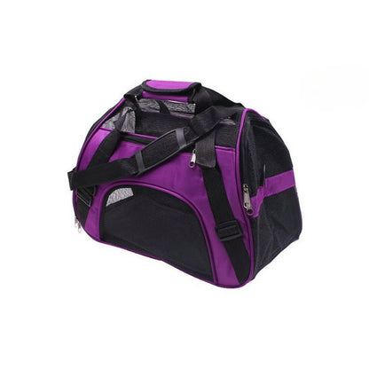 Portable Pet Carrier Bag – Breathable Travel Handbag for Small Dogs & Cats
