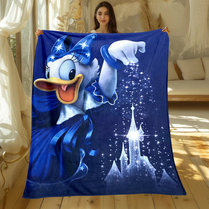 MINISO Mickey & Donald Duck Flannel Blanket
