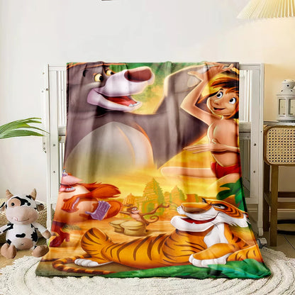 MINISO Jungle Book Flannel Blanket